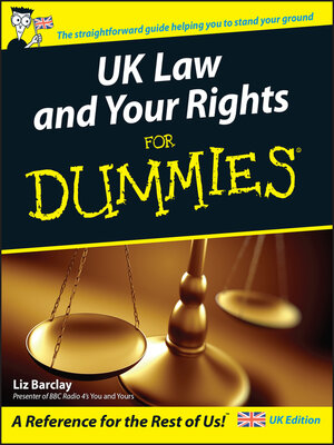 cover image of UK Law and Your Rights For Dummies